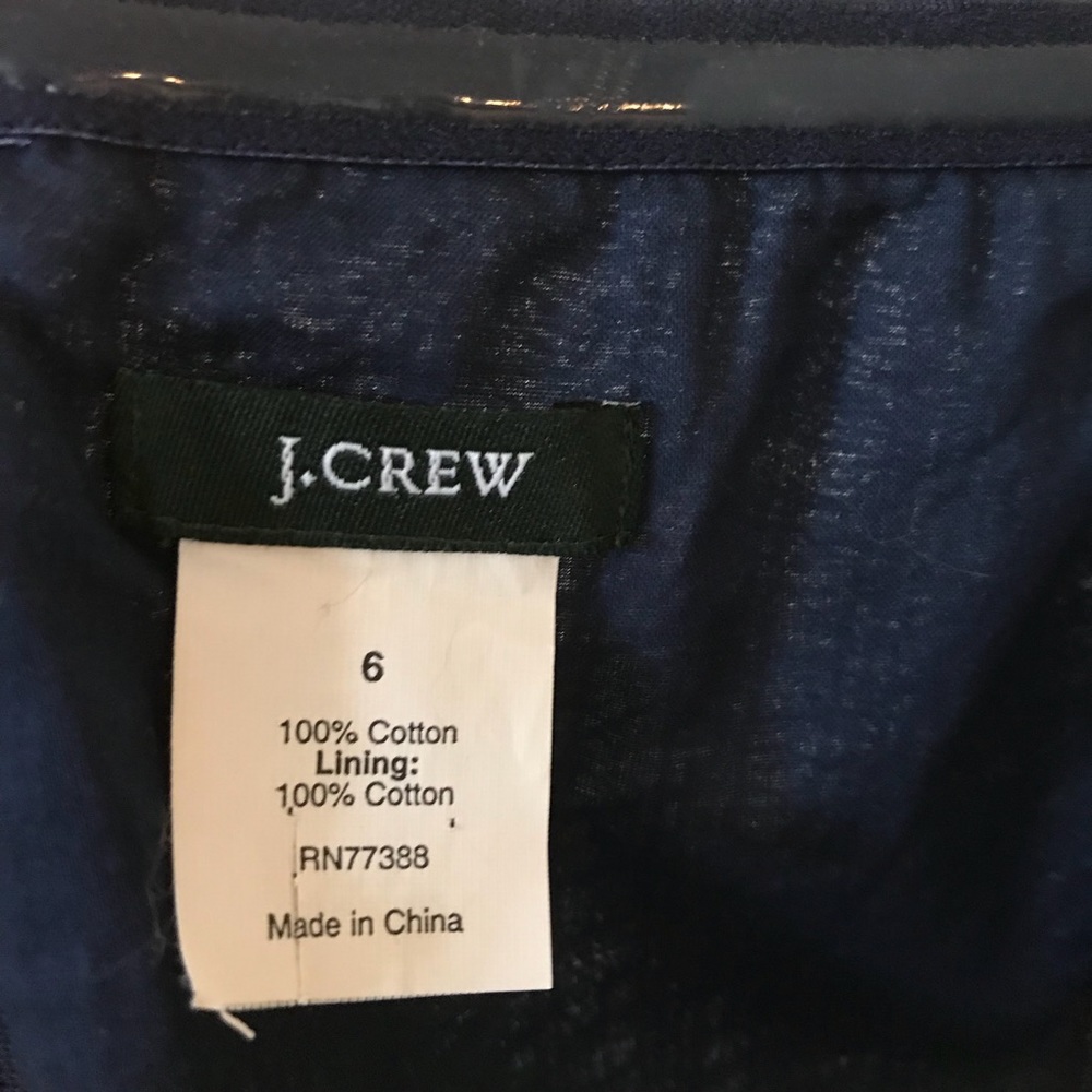 J Crew strapless textured dress size 6 - Picture 5 of 6